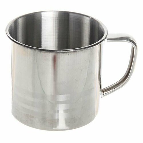фото Кружка походная металлическая, диаметр 8см, 300мл zhejiang huochu cookware