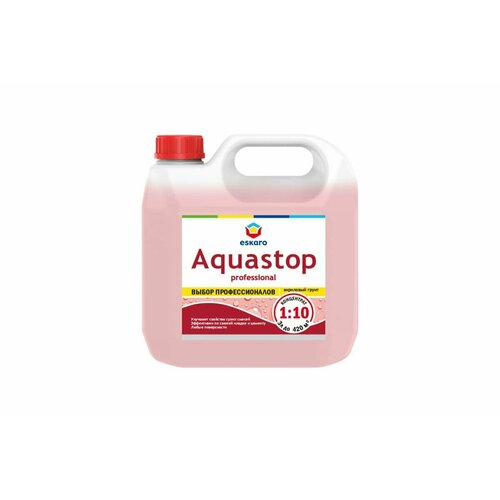 Грунт Eskaro Aquastop Prof 3 л EAG007 грунт влагоизолятор профессиональный eskaro aquastop prof