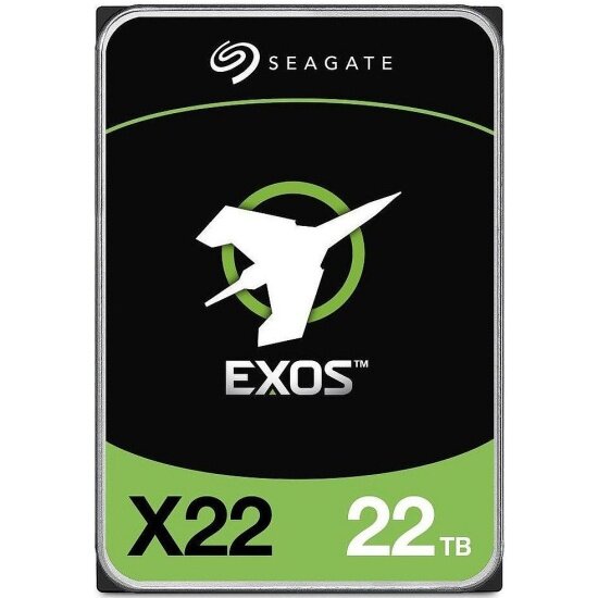 Жесткий диск Seagate Exos X22 enterprise 22.0Tb SAS 12Gb/s 7200rpm 512MB ST22000NM000E