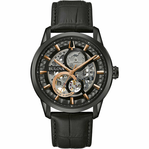 фото Наручные часы bulova sutton, черный, серый