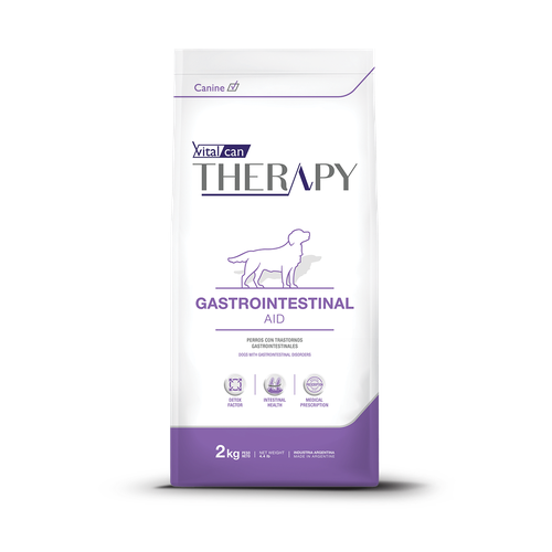 Виталкан Корм Therapy Canine Gastrointestinal Aid для собак всех возрастов при болезнях ЖКТ, 2 кг