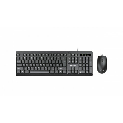 Клавиатура и мышь Aula AC101 черный (80002908) клавиатура и мышь aula ac101 черный 80002908