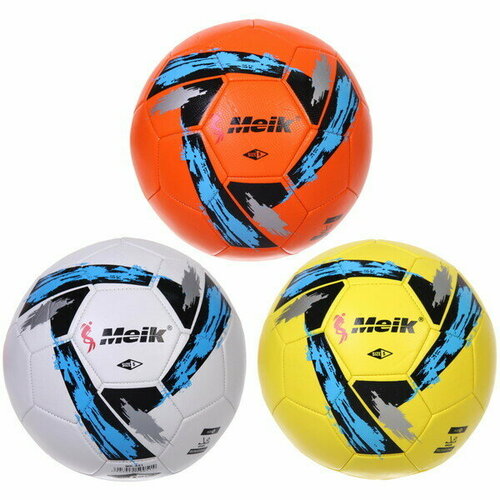Мяч футбольный Meik MK-051 (ПВХ, размер 5) мяч волейбольный meik mk 2811 арт akh1116 24