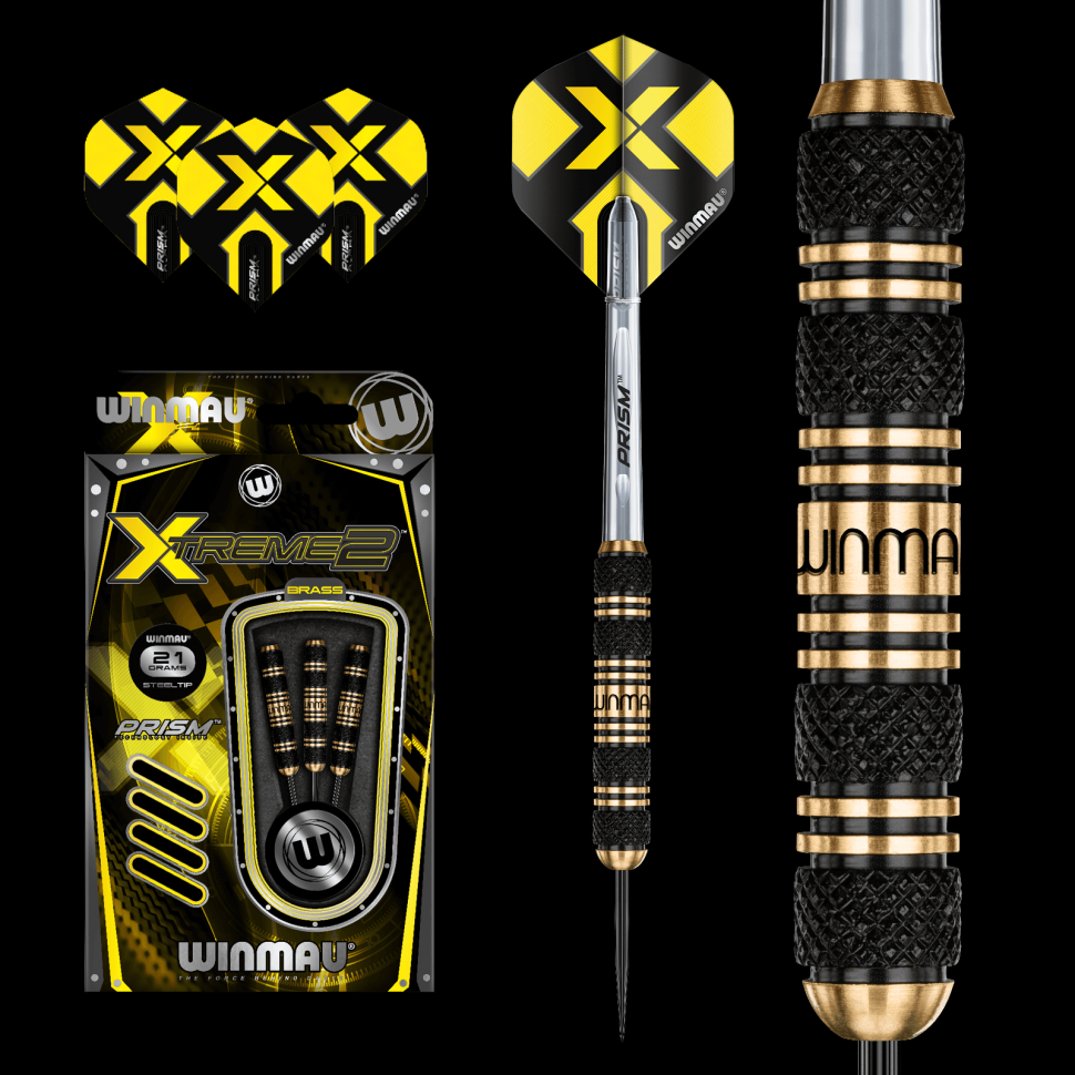 Дротики Winmau Xtreme 2 Brass 21гр 1227.21 (1664) NEW`23