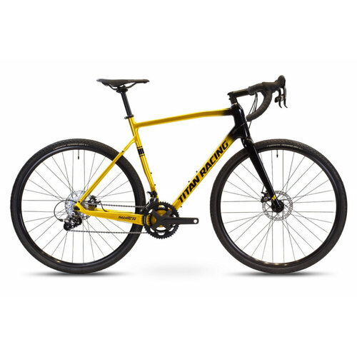 Велосипед Titan Racing Switch Carbon Comp (2023) S(52cm) Black/Gold