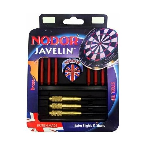 Дротики Nodor Javelin Brass steeltip 22gr (25 gramm)