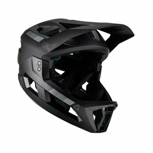фото Велошлем подростковый leatt mtb enduro 2.0 junior helmet (stealth, xs, 2024 (1023015000))