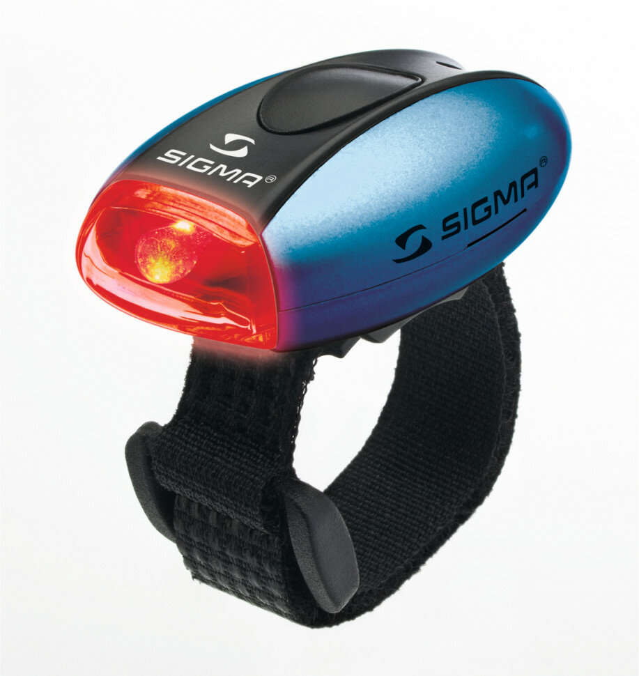 фото Фонарик SIGMA MICRO красный, корпус синий