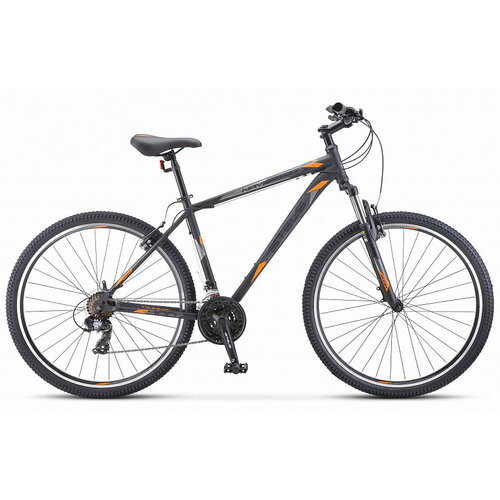 фото Велосипед горный stels navigator 900 v f020 29" рама 21" черный матовый в собранном виде