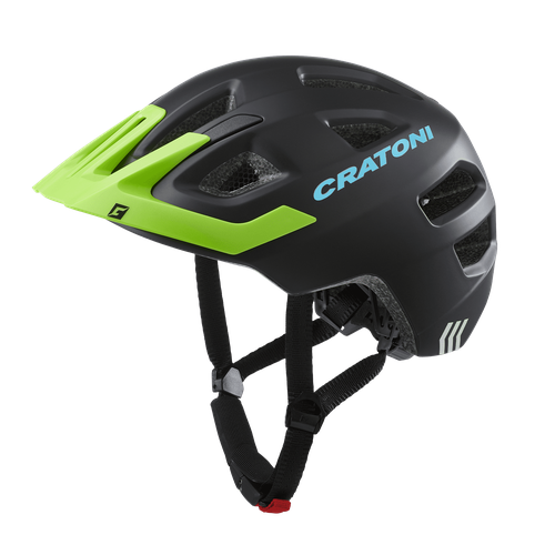 фото Cratoni шлем cratoni maxster pro s-m (51-56) /111612h2/ grey-neonyellow matt