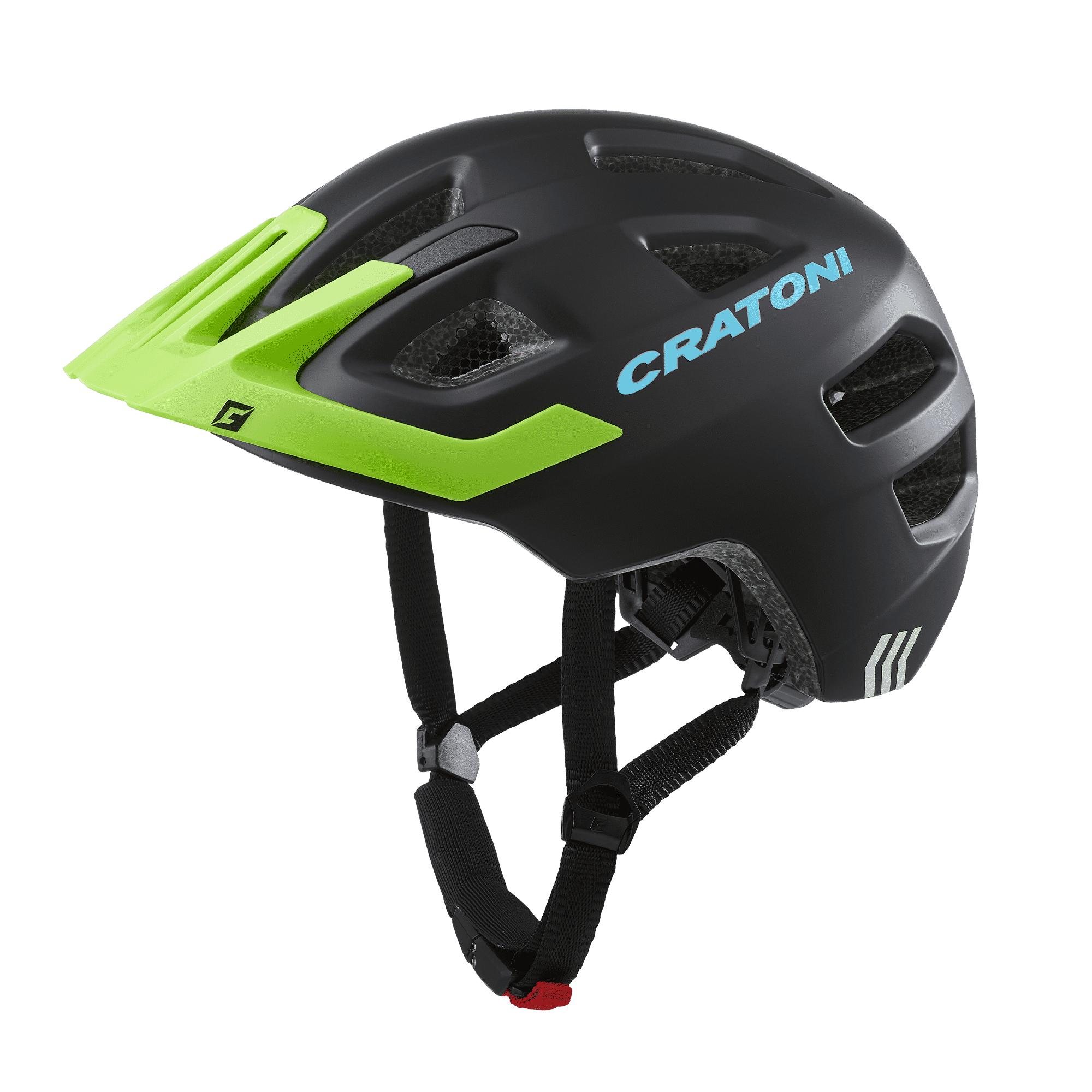 CRATONI Шлем Cratoni Maxster Pro XS-S (46-51) /111601H1/ black-neongreen matt