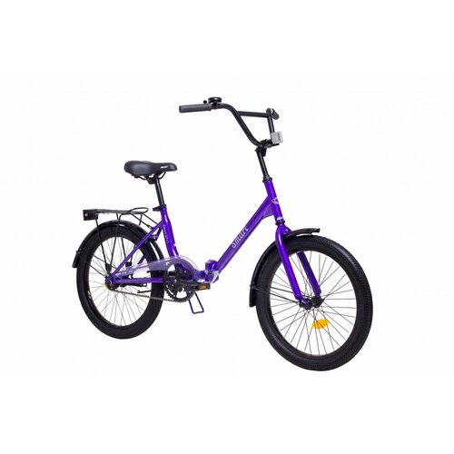 Велосипед складной Aist Smart 20 1.1 фиолетовый, BY /подростковый, колесо 20", ножной тормоз, рама-сталь/