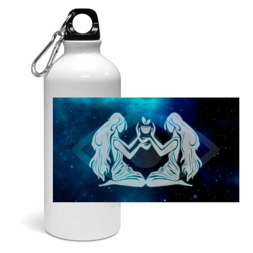 фото Спортивная бутылка со знаком зодиака близнецы №3 migom