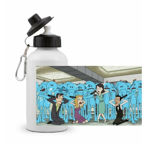 фото Спортивная бутылка рик и морти, rick and morty №8 suvenirof-shop