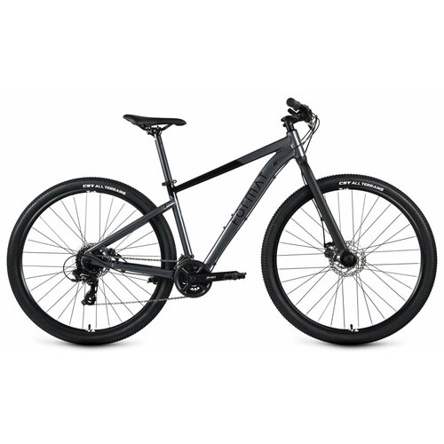 Дорожный велосипед Format 1432 29 (2023) 19 Серо-черный (175-190 см) велосипед merida big nine 20 mattfoggreen mossgreen 2021 l ваш рост 175 190 см