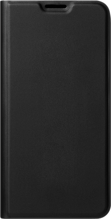 Чехол книжка DF для Samsung Galaxy A03 черная (боковая)