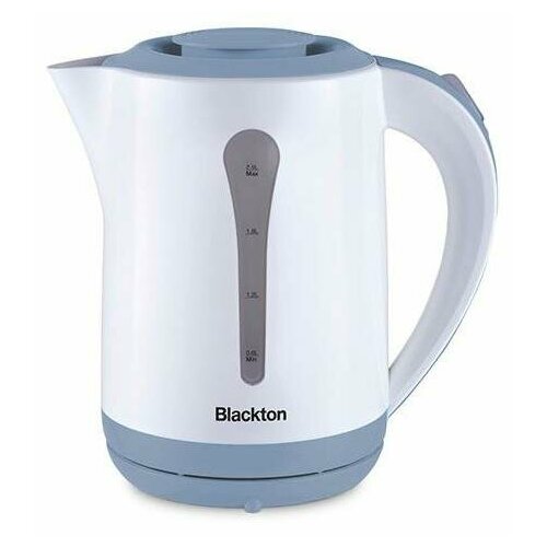 чайник электрический 2200 вт 1 8 л серый BLACKTON Bt KT1730P White-Gray