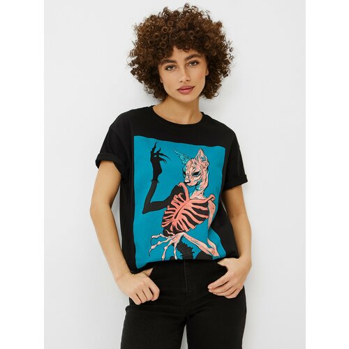 Футболка VOSQ, размер S, черный