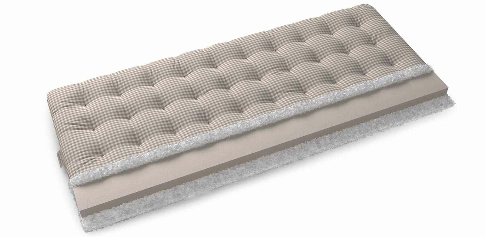 Матрас Mr.Mattress Kishi white, 140х190 см