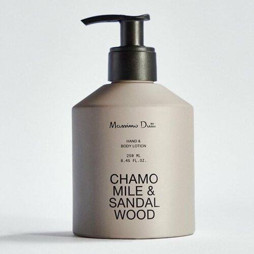 Massimo Dutti CHAMOMILE & SANDALWOOD 250 мл Лосьон для тела lole s natural лосьон для рук и тела с маслом ши 100 мл 5 шт