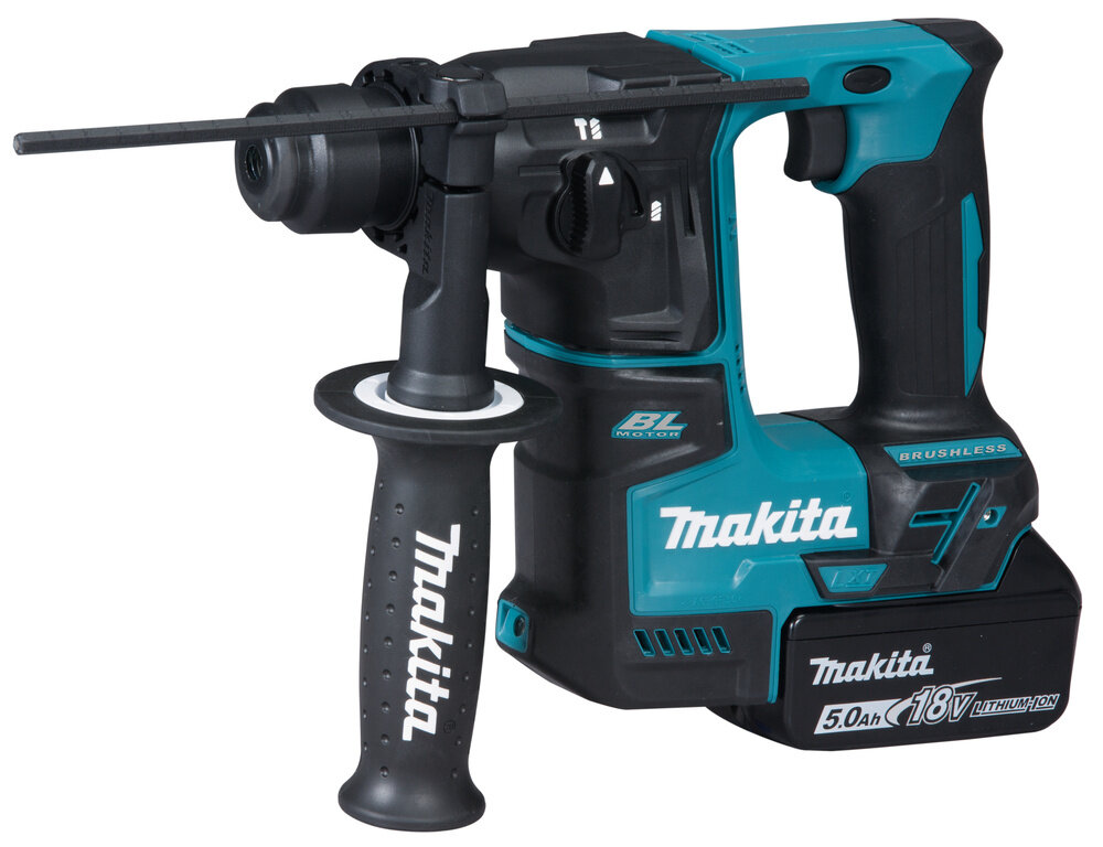 Перфоратор Makita DHR171RTJ патрон: SDS-plus уд:1.2Дж аккум. (кейс в комплекте)