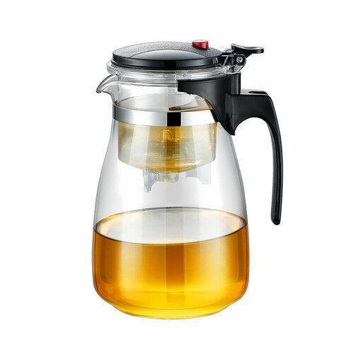 Чайник - Гунфу 900 мл стекло пластик металл 967₽