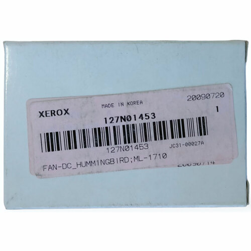 127N01453 Вентилятор для принтера Xerox Phaser 3124