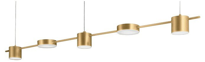 Светильник Crystal Lux TRISTAN SP5 L1200 GOLD - фото №5