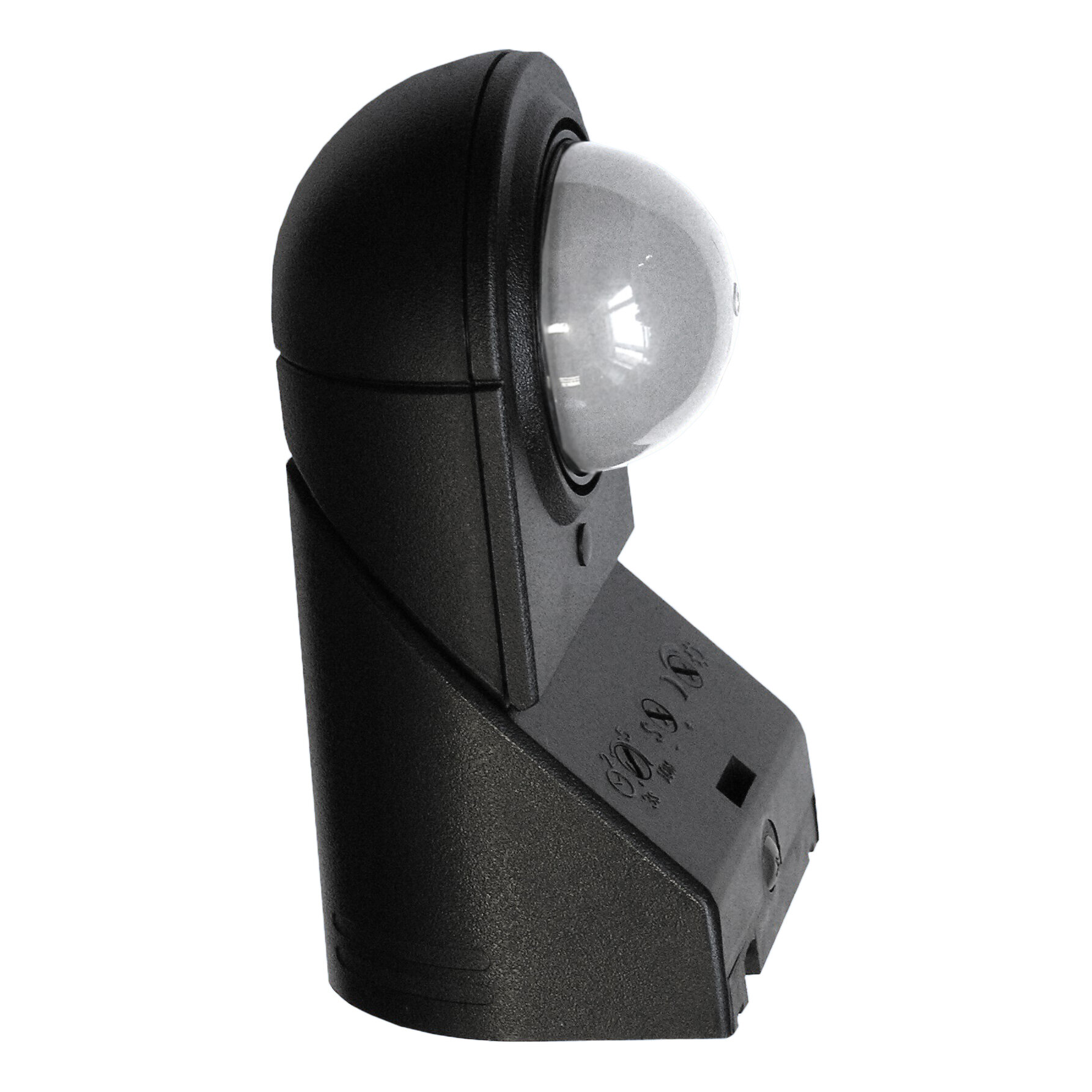 Датчик движения, для установки внутри помещений, дальность действия 12 метров, цвет черный.