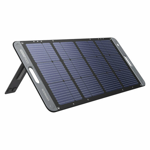 Солнечная панель портативная UGREEN SC100 (15113) Solar Panel 100 Вт темно-серая солнечная батарея arlo solar panel black vma4600