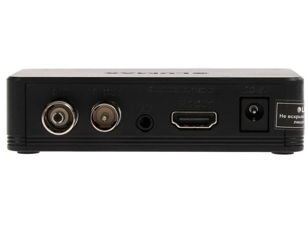 Цифровые приставки DVB-T2 LUMAX Ресивер LUMAX DV1120HD — фото 4