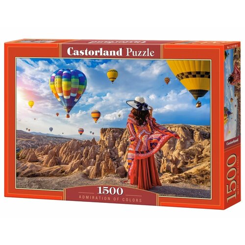 пазл castorland кошачья фиеста 1500 эл c 151448 Пазл для взрослых Castorland 1500 деталей: Прекрасная Каппадокия