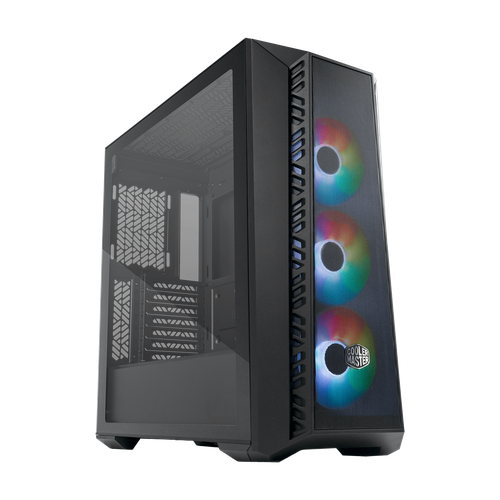 Корпус Сooler Master MasterBox 520Mesh без БП USB3.0x1, USB3.1type Cx1, Audio, ARGB fanx3, front Mesh panel cooler master masterbox 520 u3x1 u3 1type cx1 audio argb fanx3 front tg panel