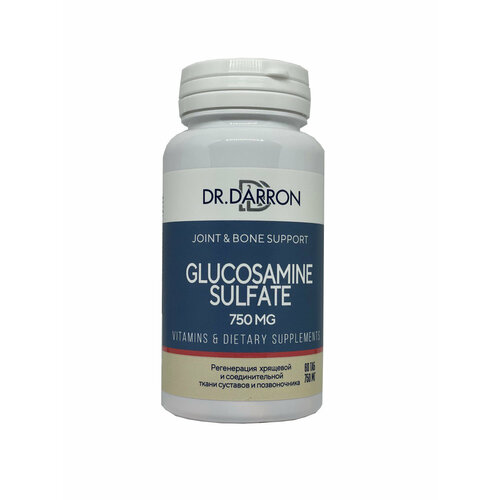 Doctor Darron Глюкозамин Сульфат 750мг - БАД для суставов и костей, 60 таб.