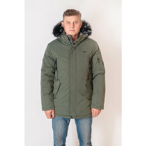 фото Куртка black vinyl, размер 54, хаки