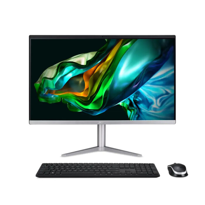 Acer Моноблок Acer Aspire C24-1300 Ryzen 5 7520U/8Gb/SSD256Gb/238"/O_DLED/FHD/KB/M/Win11/ silver (DQ BL0CD004) DQ BL0CD004