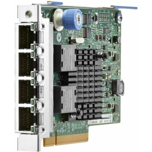 Сетевая карта HPE 665240-B21 PCI-Express 2.0 среда передачи данных кабель 10/100/1000Mbps