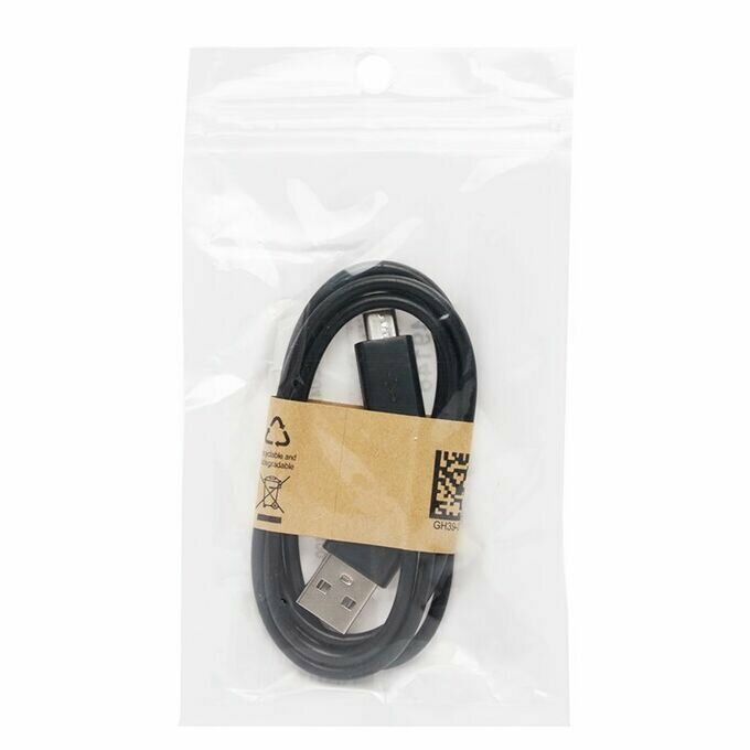 Кабель Micro-USB Samsung ECB-DU4AWE для Samsung / Sony / Xiaomi / Honor / Huawei / Lenovo Poco Oppo LeEco Tecno ZTE BQ 1 м Черный (Black)