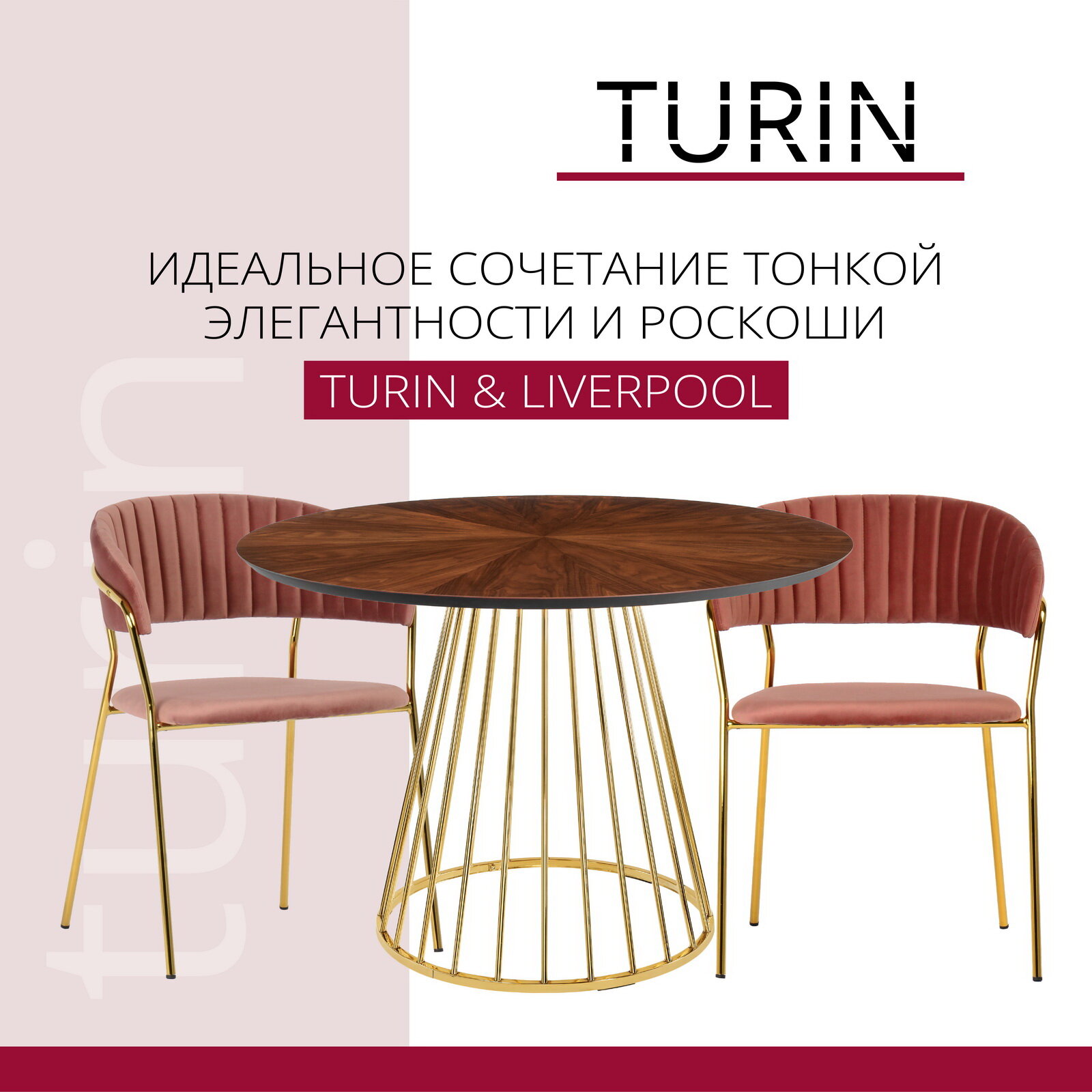 Стул Turin Bradex Home FR 0797 (DK) - фото №6