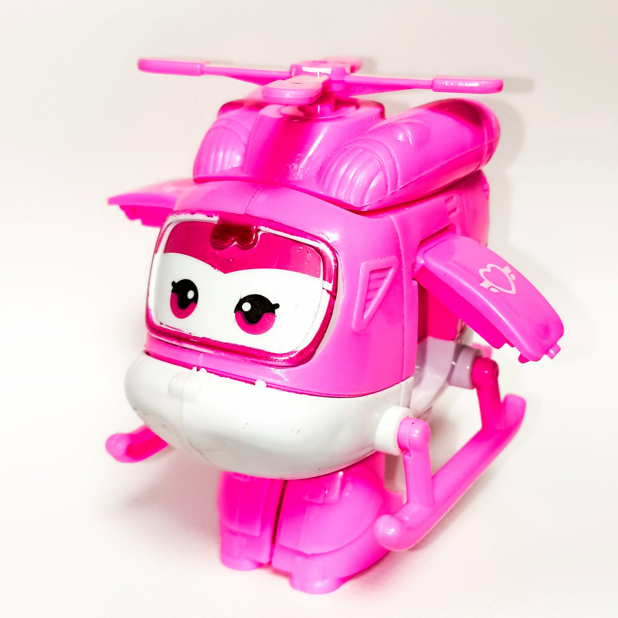 Мини самолет Дизи Розовый трансформер робот