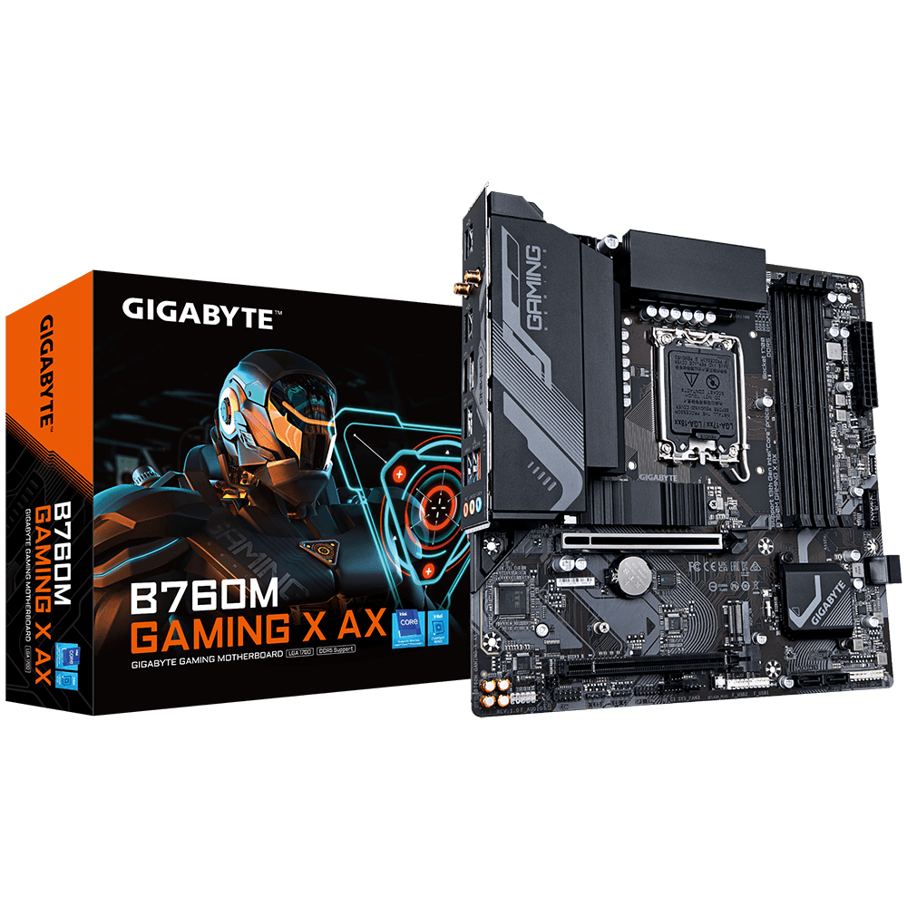 Материнская плата Gigabyte B760M GAMING X AX, Soc-1700, Intel B760, mATX - фото №14