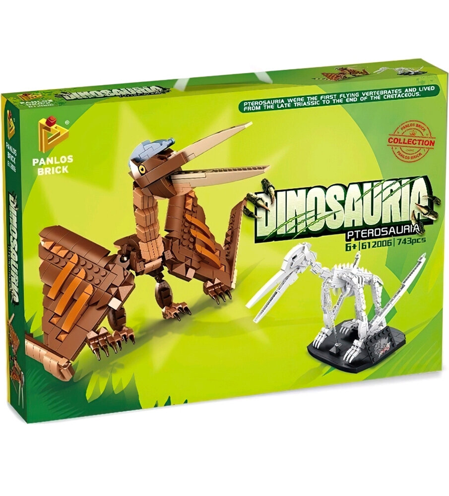 Конструктор Динозавры 'Птерозавр', 743 детали / Детский / Совместим с лего / Парк Юрского Периода