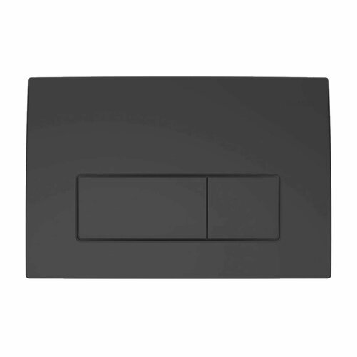 GEBERIT Delta 50 клавиша смыва, двойной смыв, пластик, цвет: черный матовый 115.119.14.1