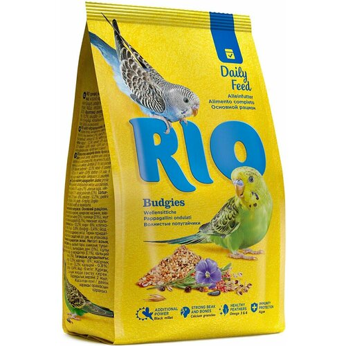 Rio / Корм для птиц для волнистых попугайчиков 1кг 2 шт