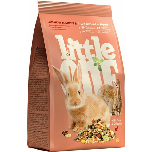 Little One / Корм для грызунов для молодых кроликов 900г 1 шт