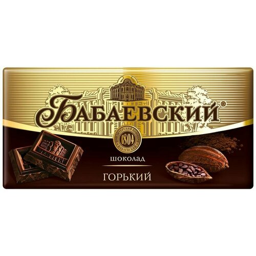 Шоколад Бабаевский Горький 90г х 3шт