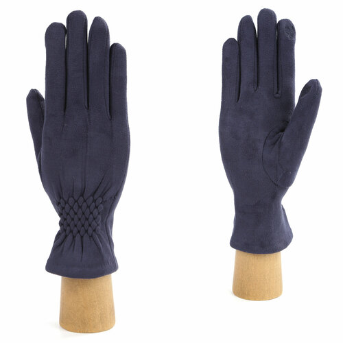 фото Перчатки fabretti, размер 7, синий