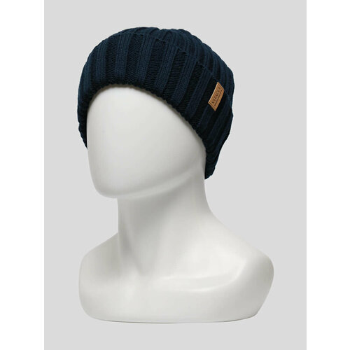 фото Шапка бини vitacci, размер onesize, синий