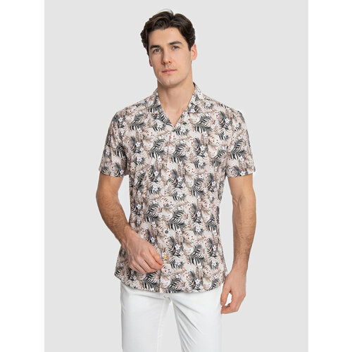 фото Рубашка kanzler, размер 38, бежевый