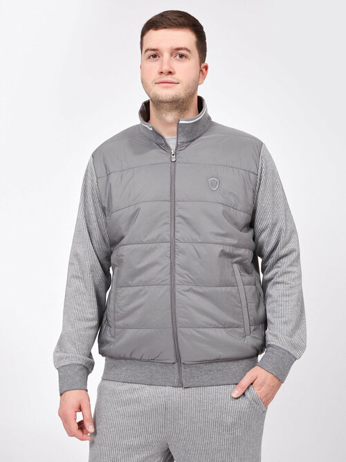 куртка Claudio Campione, размер 50, серый